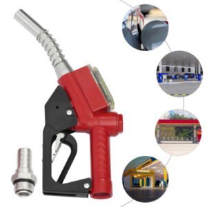 Efficient Fuel Delivery Nozzle + Flow Meter - Gas/Diesel/Petrol/Oil Dispenser - Image 1