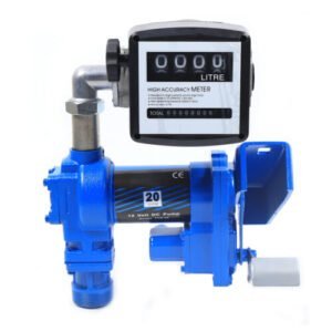 20 GPM 265W Diesel Gasoline Fuel Transfer Pump with Oil Meter Anti-Explosive New - Image 13