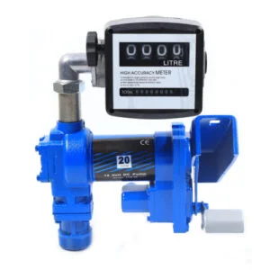 20 GPM 265W Diesel Gasoline Fuel Transfer Pump with Oil Meter Anti-Explosive New - Image 13