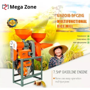 2-in-1 Combined Rice Disc Mill Gasoline Engine - Image 9