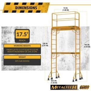 MetalTech Scaffolding Outriggers Tower 2-Story - Image 3