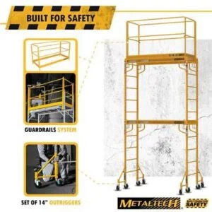 MetalTech Scaffolding Outriggers Tower 2-Story - Image 4