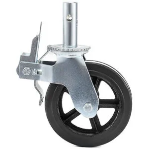 4PCS Scaffolding Caster 8" x 2" Black Wheels - Image 9