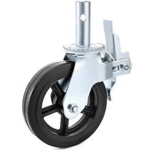 4PCS Scaffolding Caster 8" x 2" Black Wheels - Image 10