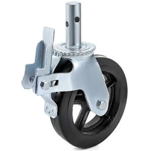 4PCS Scaffolding Caster 8" x 2" Black Wheels - Image 11