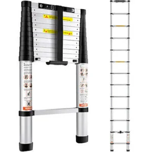Telescoping Ladder Extension 12.5 ft Portable - Image 1