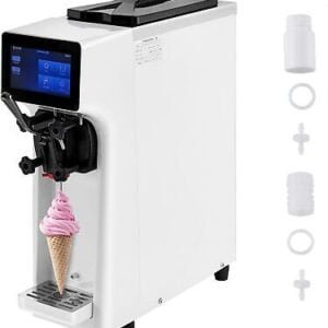 Soft Serve Ice Cream Machine 10-20L/H Commercial Ice Cream Maker Tabletop - Image 1
