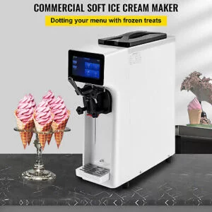 Soft Serve Ice Cream Machine 10-20L/H Commercial Ice Cream Maker Tabletop - Image 2