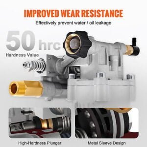 Pressure Washer Pump 3/4" Horizontal 3400 PSI - Image 4