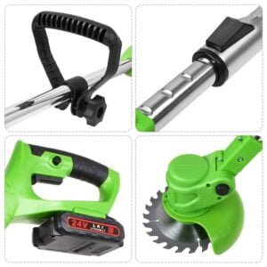 Cordless Weed Eater Electric Brush Cutter Lawn Edger Grass String Trimmer - Image 10
