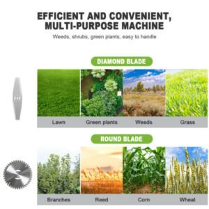Cordless Weed Eater Electric Brush Cutter Lawn Edger Grass String Trimmer - Image 18