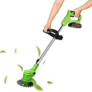 Cordless Weed Eater Electric Brush Cutter Lawn Edger Grass String Trimmer - Image 7