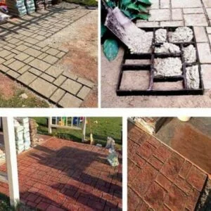 Pavement Concrete Mold Garden Walkway Driveway - Image 2