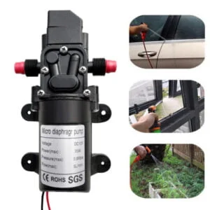 12V Water Pump 130PSI Self Priming Diaphragm - Image 3