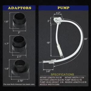 2.4 GPM Battery Powered Fuel Transfer Pump - Image 5