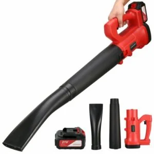 Cordless Leaf Blower 130 MPH 320CFM w/ Battery and Charger For Garden Lawn Care - Image 4