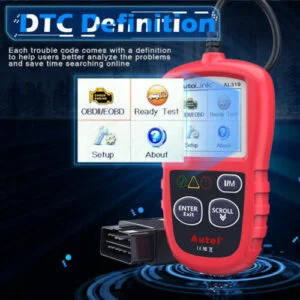 Autel AL319 OBD2 CAN OBDII Auto Car Code Reader - Image 5
