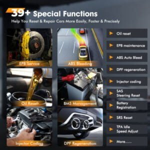 FOXWELL NT809 Car OBD2 Scanner Diagnostic Tool - Image 4