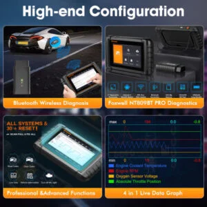 FOXWELL NT809 Car OBD2 Scanner Diagnostic Tool - Image 9