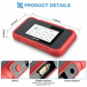 CRP123E OBD2 Scanner Engine ABS SRS Code Reader - Image 14