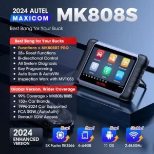 MaxiCOM MK808S Car Scanner Tool for Key Coding - Image 2