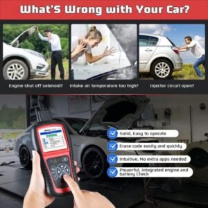 Autel AL519 OBD2 Auto Diagnostic Tool - Image 4