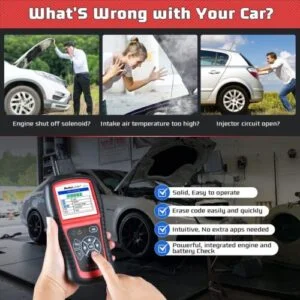 Autel AL519 OBD2 Auto Diagnostic Tool - Image 4