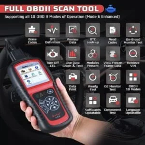 Autel AL519 OBD2 Auto Diagnostic Tool - Image 6