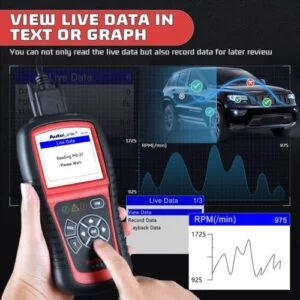 Autel AL519 OBD2 Auto Diagnostic Tool - Image 7