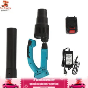 Cordless Leaf Blower Black & Decker Lightweight Rechargeable Lithium Battery - Image 5