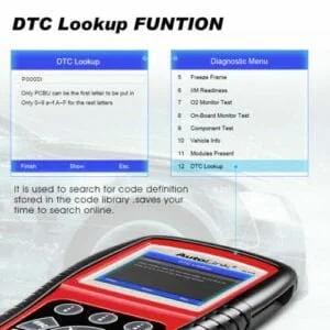 Autel AL519 OBD2 Auto Diagnostic Tool - Image 11