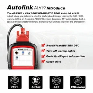 Autel AL519 OBD2 Auto Diagnostic Tool - Image 13