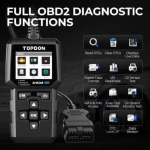 Automotive OBD2 Scanner Fault Code Reader - Image 2