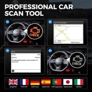 Automotive OBD2 Scanner Fault Code Reader - Image 8