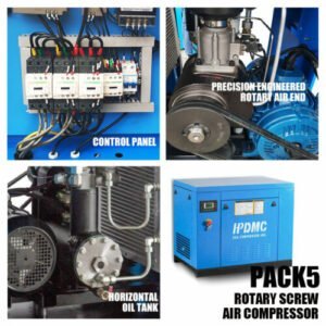 Rotary Screw Air Compressor 125psi 29cfm NPT3/4" - Image 3