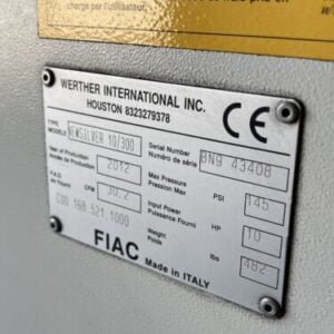10/300 Encapsulated Rotary Screw Air Compressor - Image 5