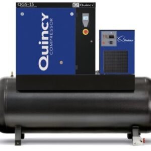 QGS 15HP Rotary Screw Air Compressor W/ Dryer - Image 1