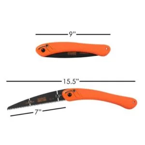 Folding Outdoor Garden 15.5" Pruning Hand Saw - Image 3