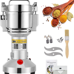 Electric Grain Mill Grinder Safety Upgraded Spice Grinder Pulverizer Stainl - Image 2
