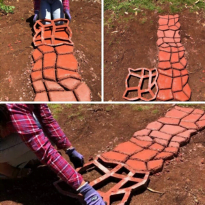 Garden Yard Walkway Stepping Stone Path Maker - Image 6