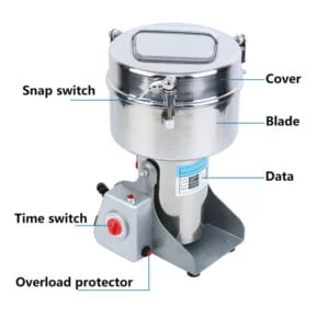 Commercial Spice Grinder Electric Grain Mill - Image 2