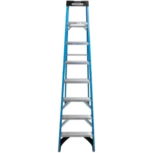 Fiberglass Step Ladder 250/225 Lb Load Capacity - Image 9