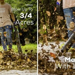 Greenworks Pro 80V 730CFM Leaf Blower w/ 2.5Ah Battery & Rapid Charger - Image 2