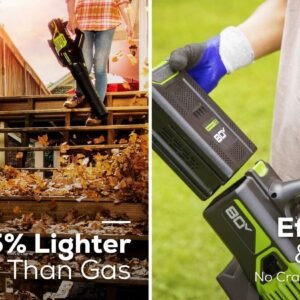 Greenworks Pro 80V 730CFM Leaf Blower w/ 2.5Ah Battery & Rapid Charger - Image 3