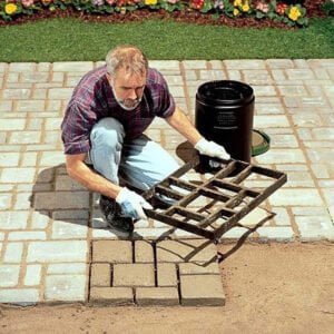 Walk Maker Driveway Paving Pavement Mold - Image 1