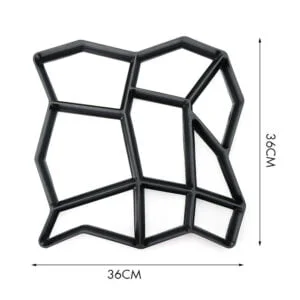 Garden Walkway DIY Path Maker Mold Brick Plastic - Image 2
