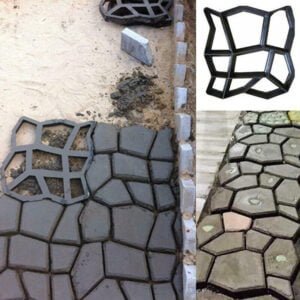 Garden Walkway DIY Path Maker Mold Brick Plastic - Image 4
