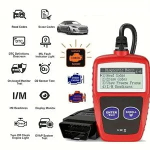 MS309 Automotive Code Reader OBD2 Scanner - Image 1