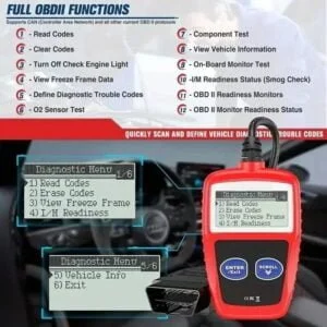 MS309 Automotive Code Reader OBD2 Scanner - Image 6
