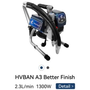HVBAN A3 Airless Painting Sprayer 1300W